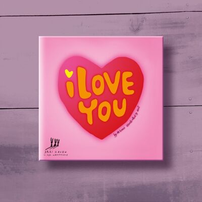 I LOVE YOU (anglais) - livre-cadeau pour les amoureux