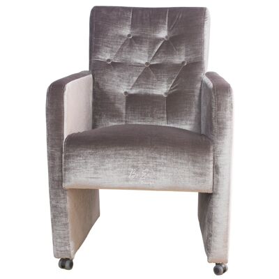 Armchair Denver Beige/taupe with ring