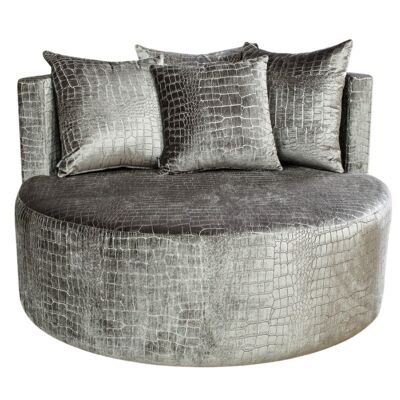 Love seat croco taupe - 90cm