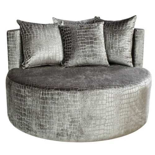 Love seat croco taupe - 120cm