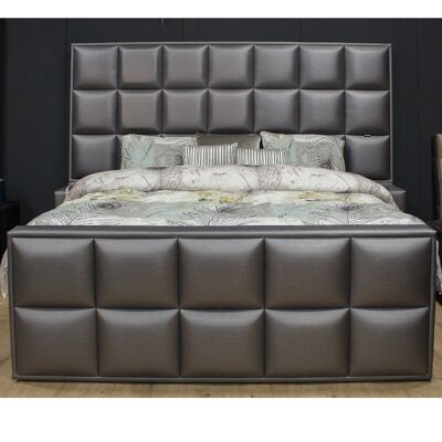 Gray skai bed - 1.40cm