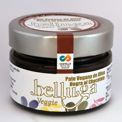 VEGAN PATE OF BLACK OLIVES WITH CHOCOLATE