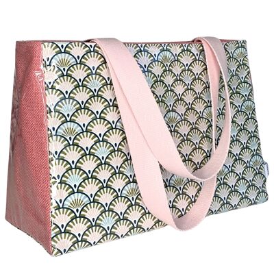 Borsa termica M, rosa “Art Deco”.