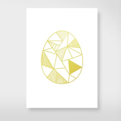 Postcard "Golden Egg"