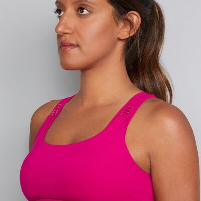 Vitality Nursing Sports Bra - Very Berry (Sizes B-F)