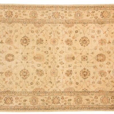 Afghan Chobi Ziegler 316x206 alfombra anudada a mano 210x320 beige, oriental, pelo corto