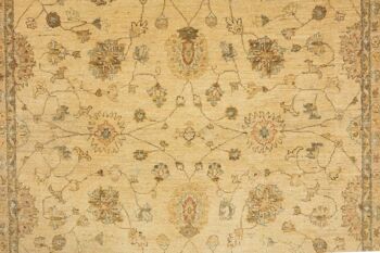 Tapis Afghan Chobi Ziegler 316x206 noué main 210x320 beige, oriental, poils courts 5