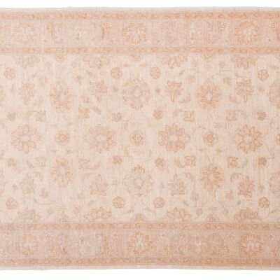 Afghan Chobi Ziegler 182x117 hand-knotted carpet 120x180 beige, oriental, short pile