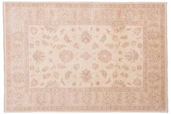 Tapis Afghan Chobi Ziegler 175x120 noué main 120x180 beige, oriental, poils courts 1