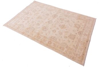 Tapis Afghan Chobi Ziegler 183x120 noué main 120x180 beige, oriental, poils courts 4