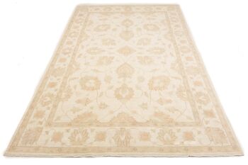 Tapis Afghan Chobi Ziegler 302x200 noué main 200x300 beige, oriental, poils courts 2