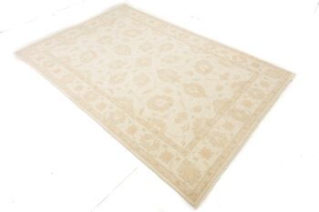 Tapis Afghan Chobi Ziegler 302x200 noué main 200x300 beige, oriental, poils courts 4