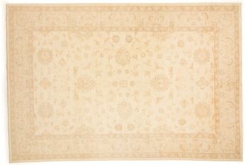 Tapis Afghan Chobi Ziegler 301x205 noué main 210x300 beige, oriental, poils courts 1