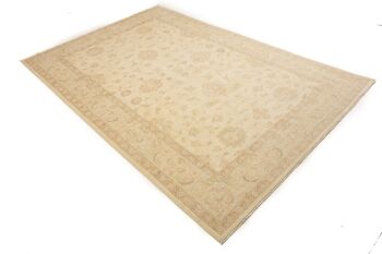 Tapis Afghan Chobi Ziegler 301x205 noué main 210x300 beige, oriental, poils courts 3