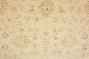 Tapis Afghan Chobi Ziegler 301x205 noué main 210x300 beige, oriental, poils courts 5