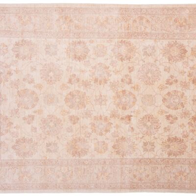 Afghan Chobi Ziegler 217x151 tappeto annodato a mano 150x220 beige, orientale, pelo corto
