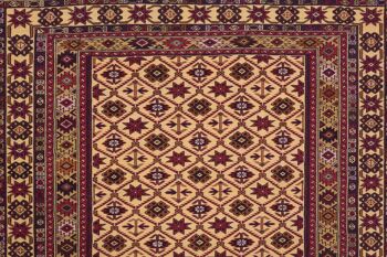 Tapis tissé à la main Afghan Mushwani Kilim 187x127 130x190 motif géométrique multicolore 4