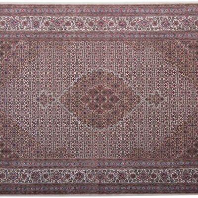 Tabriz 14/70 244x171 hand-knotted carpet 170x240 multicolored, oriental, short pile