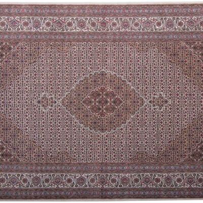 Tapis Tabriz 14/70 244x171 noué main 170x240 multicolore, oriental, poils courts