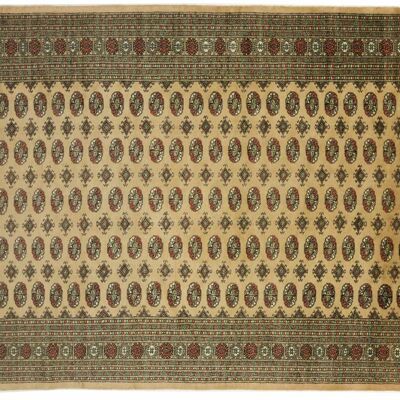 Pakistan Buchara 301x214 Handgeknüpft Teppich 210x300 Natur Orientalisch Kurzflor