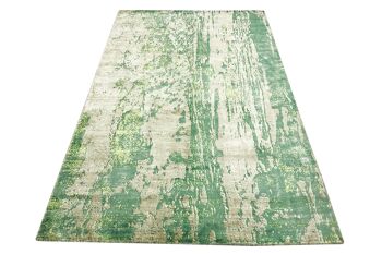 Handloom Vintage 230x160 tapis tissé à la main 160x230 vert abstrait travail manuel Orient 2