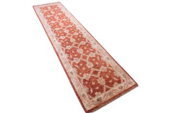 Tapis afghan Chobi Ziegler 310x79 noué main 80x310 tapis de passage rouge oriental 3