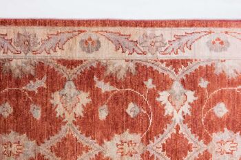Tapis afghan Chobi Ziegler 310x79 noué main 80x310 tapis de passage rouge oriental 5