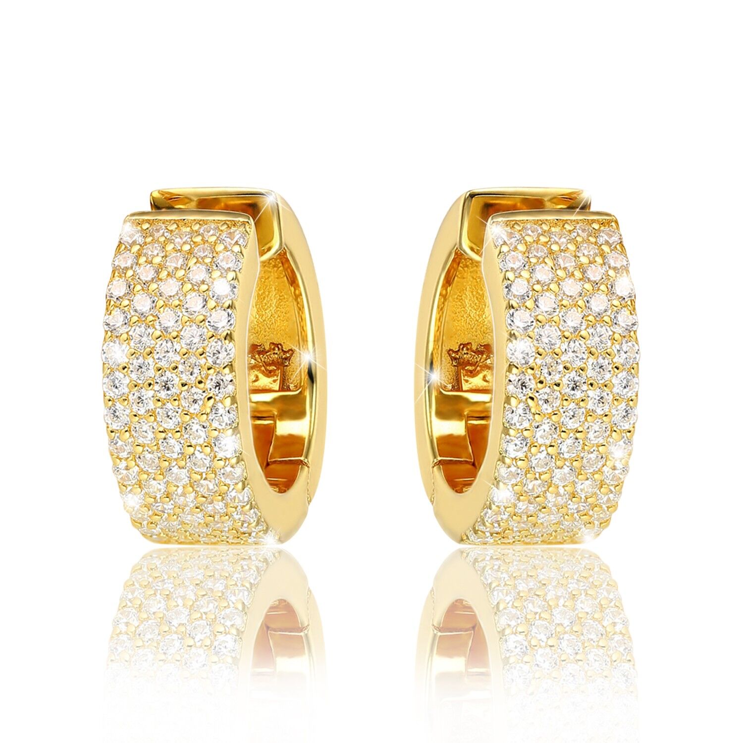 Boucles d'oreilles créoles or