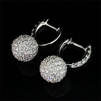 Boucles d'oreilles boule 5