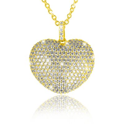 Collier pendentif coeur