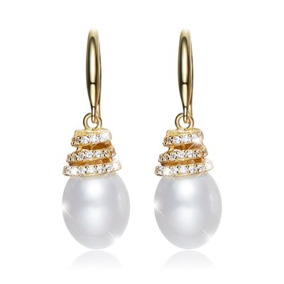 Pearl earrings