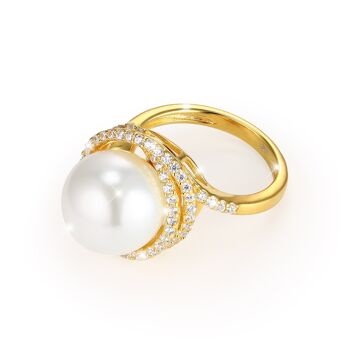 Bague perle 2