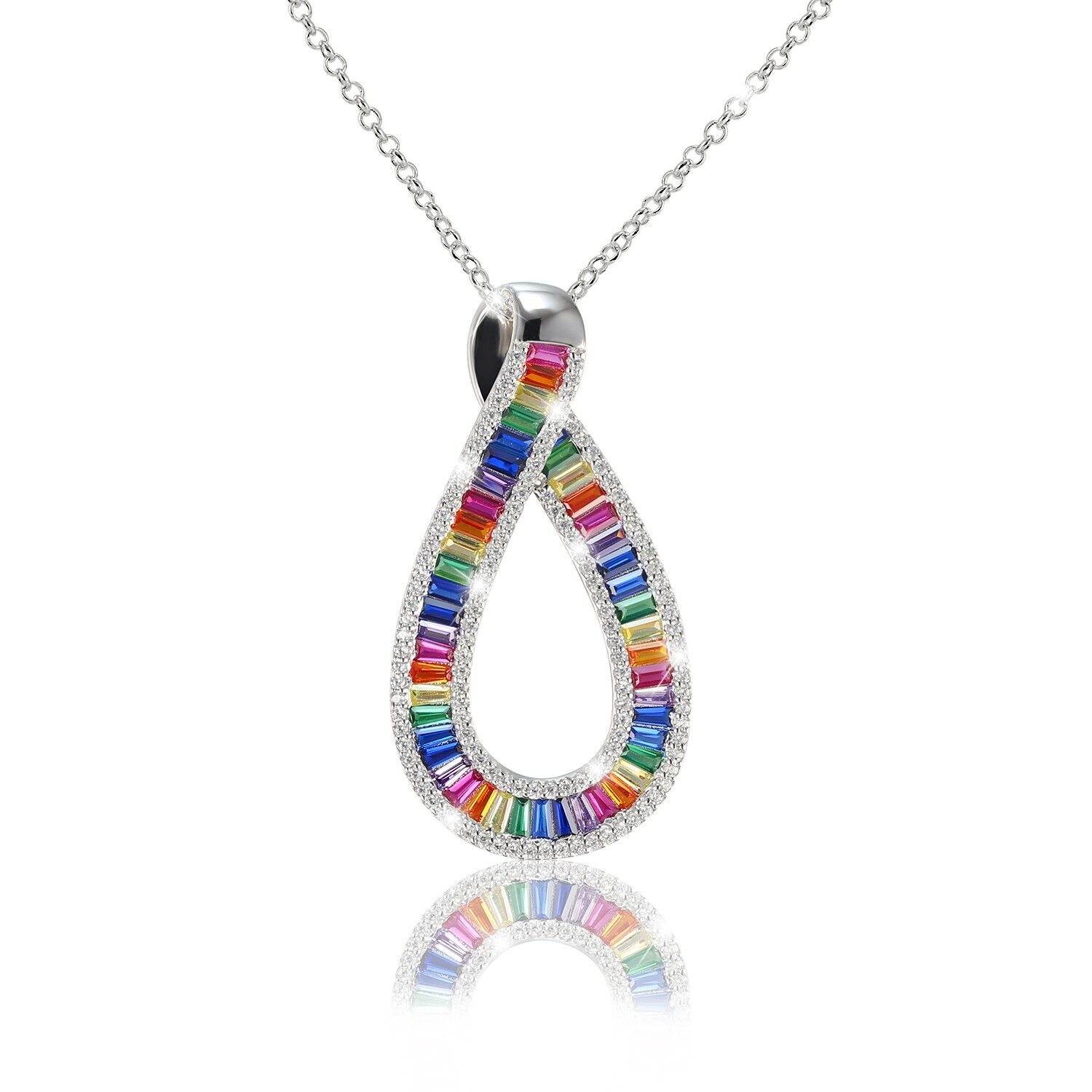 Collier arc-en-ciel