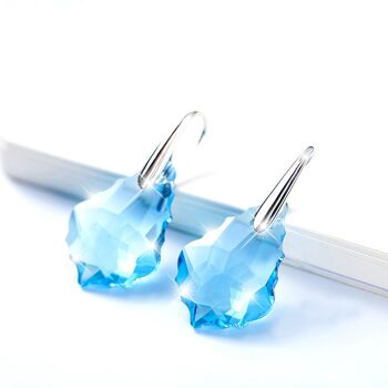 Boucles d'oreilles cristal de glace 4