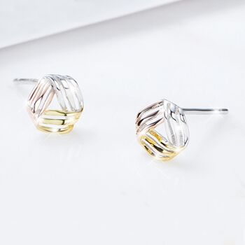 Clous d'oreilles tricolores 2