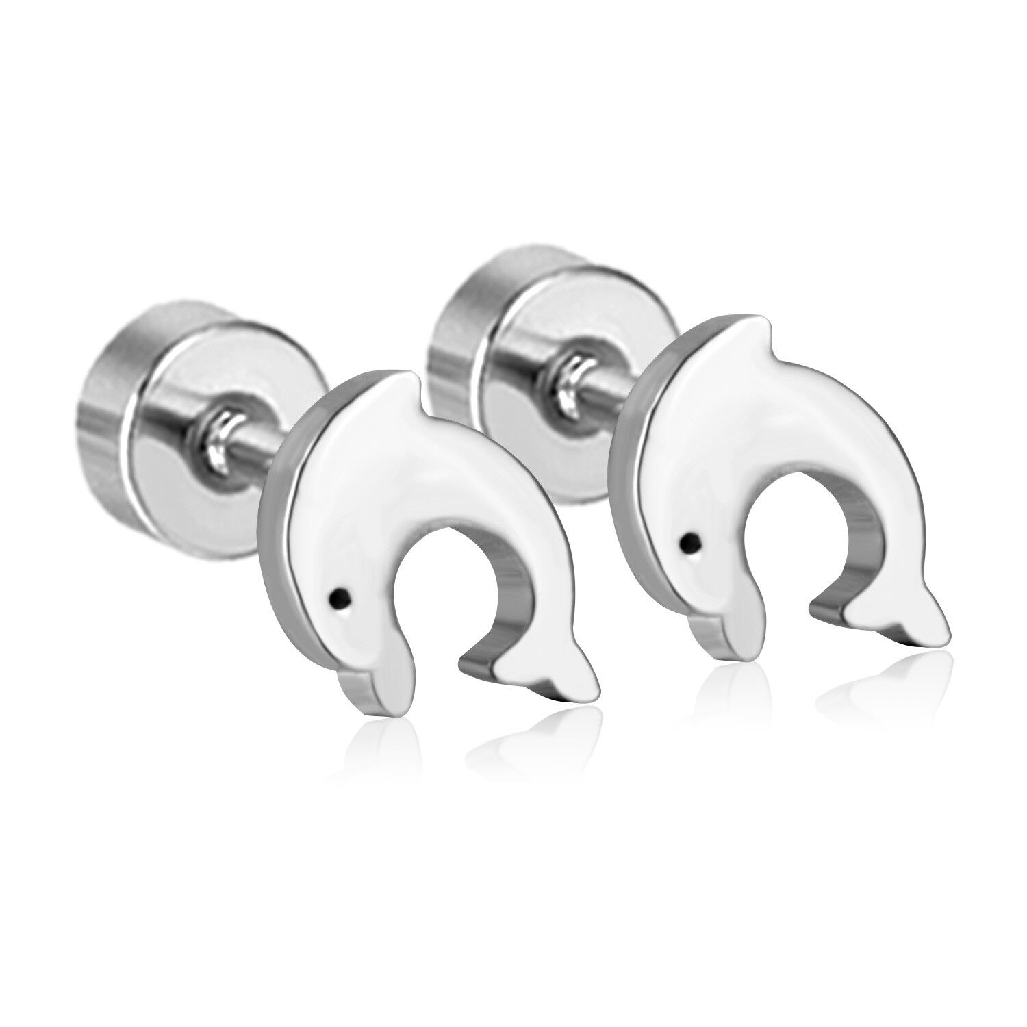 Orecchini a forma di delfino