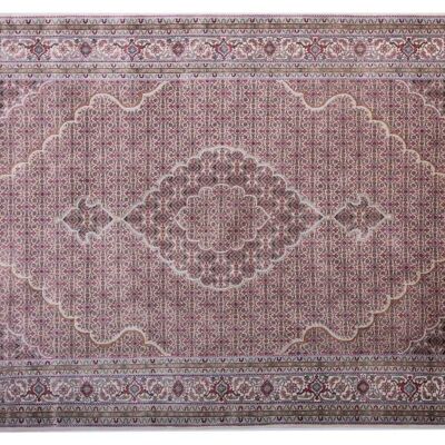 Tabriz 299x196 tapis noué main 200x300 tapis oriental multicolore à poils courts orientaux