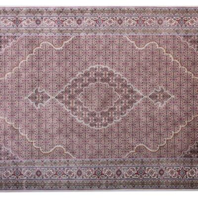 Tabriz 299x196 Handgeknüpft Teppich 200x300 Mehrfarbig Orientalisch Kurzflor Orient Rug