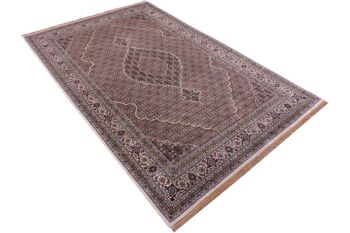 Tabriz 299x196 tapis noué main 200x300 tapis oriental multicolore à poils courts orientaux 3