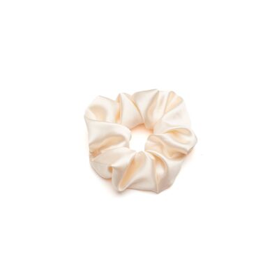 Mother of pearl scrunchie silk