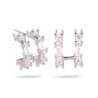 Sienna earrings silver