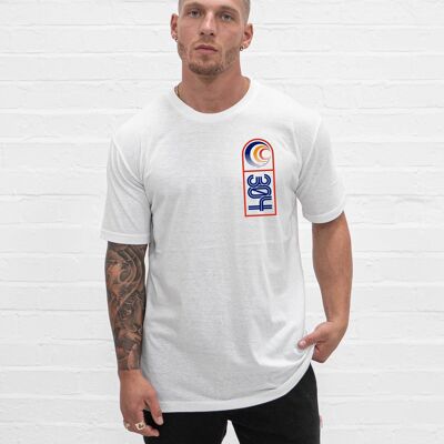 304 Mens Retro Core T-shirt White 3