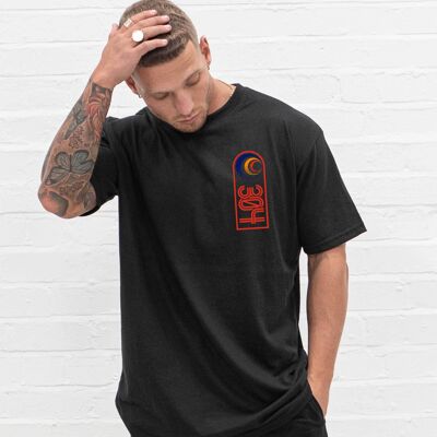 304 Mens Retro T-shirt Black