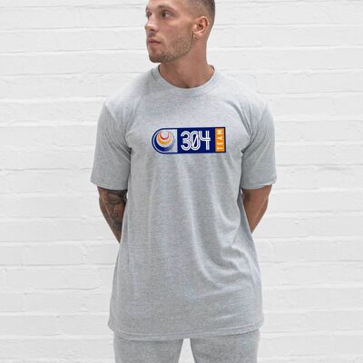 304 Mens Retro T-shirt Grey