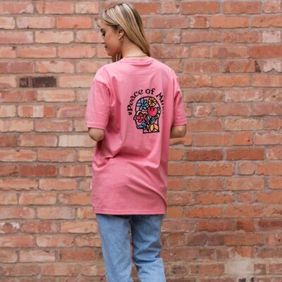 304 Womens Peace of Mind T-Shirt Dusty Pink