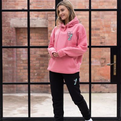 304 Womens Soda Trip Hoodie Dusty Pink