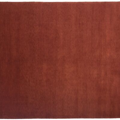 Loribaft 237x171 tappeto annodato a mano 170x240 rosso monocromatico a pelo corto Tappeto orientale