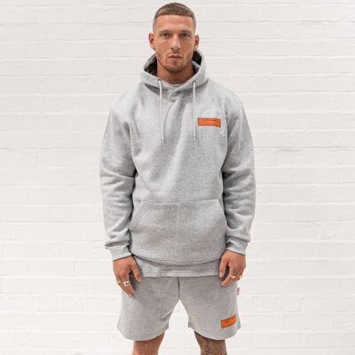 304 Mens Core One Hundred Rustic Tag Hoodie Grey