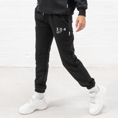 304 Womens Core One Hundred Stamp Jogger Black