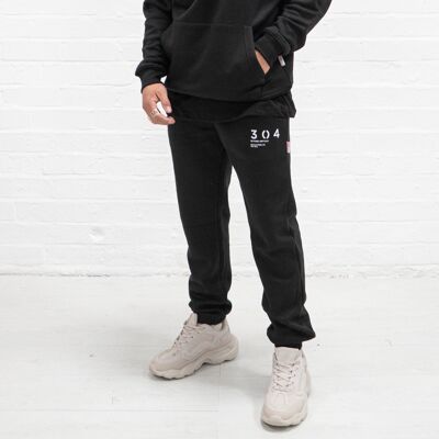 304 Mens Core One Hundred Stamp Jogger Black